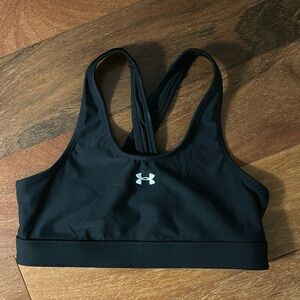 Under Armour Black Sports Bra - Size Small- Excellent Condition